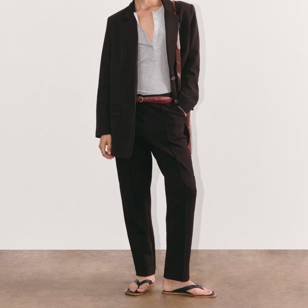 Everlane Dream Pants, Black (L)